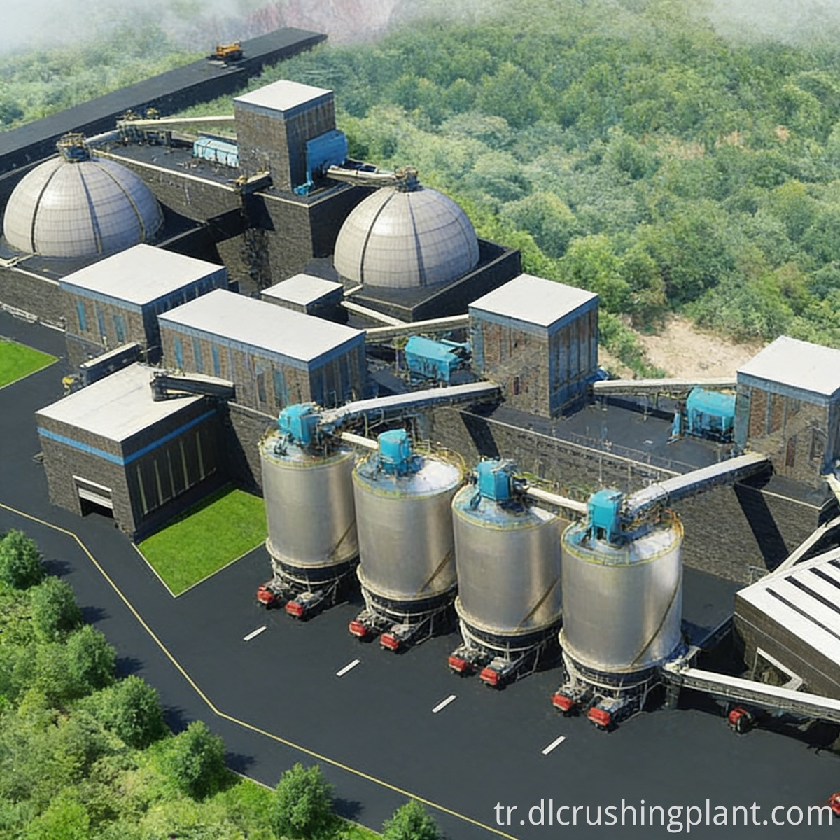 150. Sabit Taş Agrega Hattı 150th Stable-Running Stone Aggregate Line